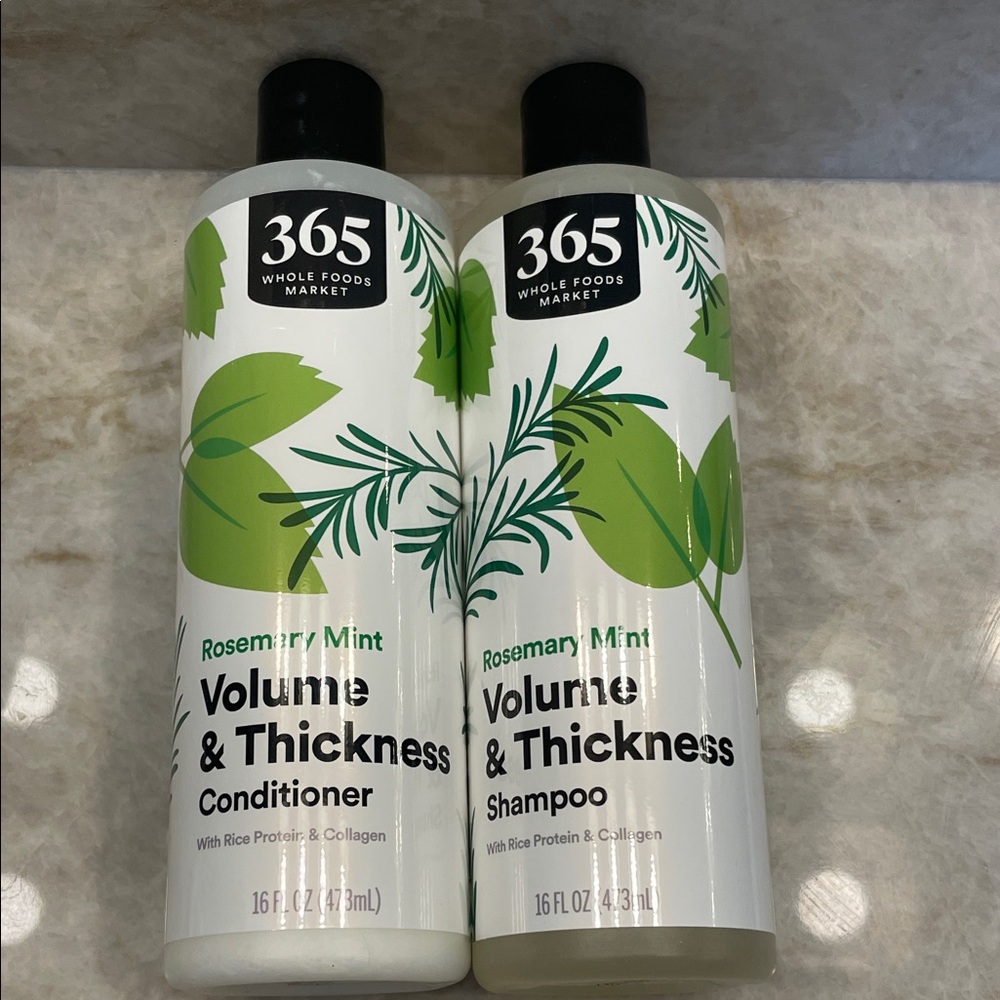 BRAND NEW WHOLE FOODS SHAMPOO & CONDITIONER!